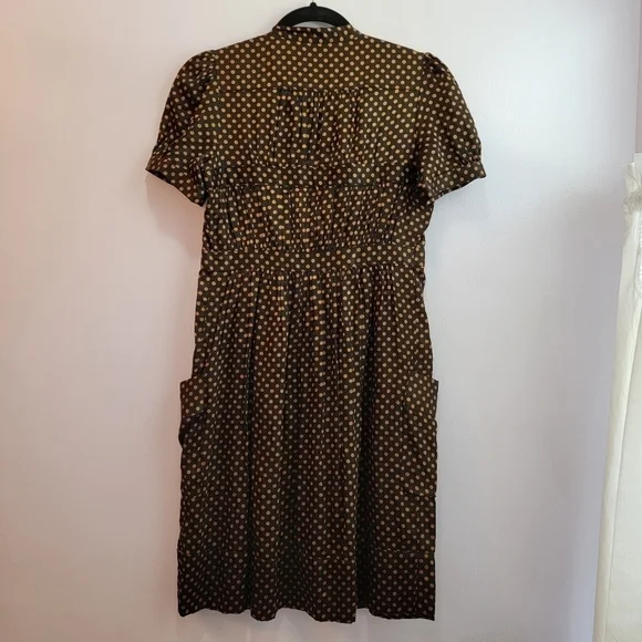 French Connection Silk Shirt Dress Size 2 - Picture 2 of 4